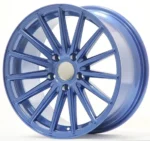 Oy17158 13-17" Black Machine Face Red Undercut Alloy Car Wheel Rim - Image 2