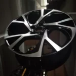 14-16 Inch Alloy Wheel PCD 100-114.3 Black Machine Face - Image 2