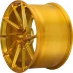 15 16 17 18 19inch 4X100 5X112 Alloy Wheel 5X130, Aftermarket Wheel Golden Rim