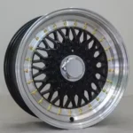 15inch/17inch Alloy Rim PCD8*100/114.3 Hub73.1mm Silver Spokes Alloy Car Wheels for Porsche