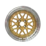 15inch 4*100*108 Gold Rim Wheel Top Sale Passenger Car - Image 2