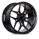 16 Inch 5X112 Silver Gloss Black Alloy Wheels Rims Oy17155