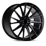 16 Inch 5X112 Silver Gloss Black Alloy Wheels Rims Oy17155 - Image 3