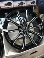 17 18 20 22 Inch Black & Milled Wheels Rims 5 Holes New Design Beautiful Style Suit for Car Wheels