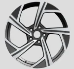 17 18 20 Inch Aftermarket Alloy Wheel for VW Toyota Rim Wheel Hub Spoke - Image 2