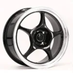 17 Inch 5 Spoke Custom Machine Lip Cast Aluminum Wheel Rim - Image 3