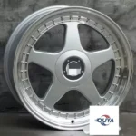 17 Inch 5X100 5X114.3 5 Spoke Deep Lip Japanese Style Alloy Car Rims for Chevrolet Camaro BMW Acura Tsx Gmc