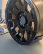 17X9 Offroad Matte Black Alloy Car Wheels 6X139.7 5X127 for SUV 4X4 Durable Rim Fit for Jeep Wrangler Ford Range - Image 4