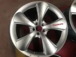 18 19 Inch 5 Holes Black Silver Aluminum Alloy Car Wheel Rim