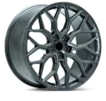18 Inch 5X112 Silver Gloss Black Alloy Aluminum Wheels Car Rims - Image 3