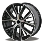 18X7.5 19X8 5X112 Auto Alloy Wheel Rims Oy17070 Black - Image 3