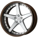 19-21 Inch Custom Forged Alloy Wheels 5X108/112/115/130 Silver Brushed Gloss - Image 2