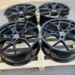 19 20 21 Inch Customized Aluminum Alloy Forged Rims 5X112 5X114.3 5X120 Gloss Black Passenger Car Wheels - Image 4