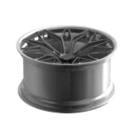 2-Piece Forged Aluminum Alloy Wheels Gunmetal Customized OEM/ODM Car Rim with Rivets - Image 3