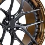 2 Piece Forged 5X112 T6061 Aluminum Car Wheels 18-26 Inch