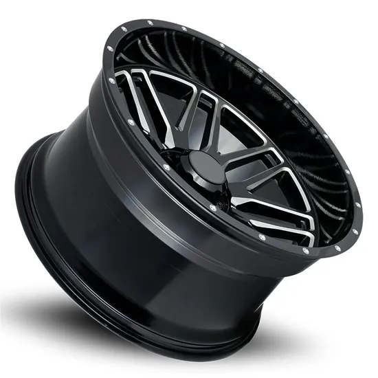 20 22inch Force Offroad Rims Black Milled SUV 4X4 Wheel Rim Alloy Wheel