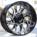 20-24 Inch 4X4 Offroad Aluminum Alloy Wheels Black Milling Chrome Rim - Image 2