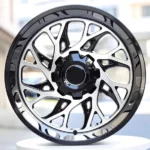 20-24 Inch 4X4 Offroad Aluminum Alloy Wheels Black Milling Chrome Rim - Image 4