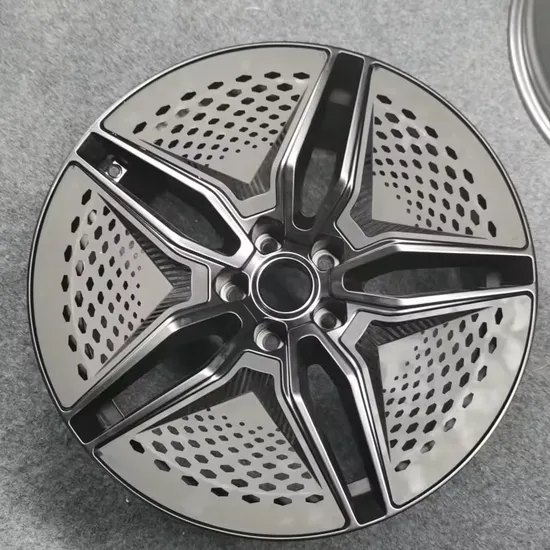 2024 New Design Custom Forged Wheels 19*9.5 PCD5*114.3 Et35-45 Aftermarket Gloss Black Alloy Car Rims