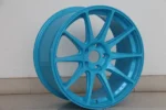 2024 Popular Blue Forged Wheels 15-18 Inch PCD 4*100/4*114.3 Et 40 Aluminum Alloy Passenger Car Wheel Aftermarket Rim - Image 3