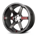4 5 Te37 Style Black Bronze Silver Painting Aluminum Alloy Car Wheel Rim - Image 4