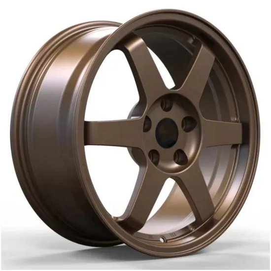 5-Holes-Bronze-Aluminum-Alloy-Car-Wheel-Rims-Suit-for-Te37 5 Holes Bronze Aluminum Alloy Car Wheel Rims Suit for Te37 - Image 1
