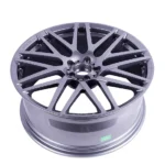 5 Holes Silver Aluminum Alloy Replica Car Wheel Rims - Image 3