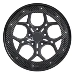 5 Holes off-Road Alloy Wheels Carbon Fiber Cover Car Wheels - Image 2