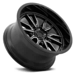 6 Holes Multi Spokes Deep Concave Customized Forged Black Painting Silver Lip Aluminum Alloy Wheel Rims - Image 3