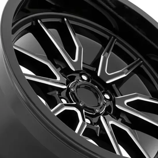 6-Holes-Multi-Spokes-Deep-Concave-Customized-Forged-Black-Painting-Silver-Lip-Aluminum-Alloy-Wheel-Rims 6 Holes Multi Spokes Deep Concave Customized Forged Black Painting Silver Lip Aluminum Alloy Wheel Rims - Image 1