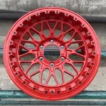 6 Holes off-Road SUV Red Aluminum Alloy Car Wheel Rims Aftermarket Wheels for Cars