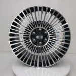 A356 Aluminum Alloy 6 Holes Black Machined Face Car Wheel Rim - Image 2