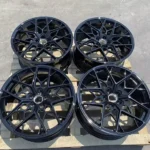 A356 Aluminum Alloy Material Black Color Car Wheel 5 Holes Aftermarket Wheel Rim - Image 3
