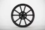 5 Holes Black Passenger Car Alloy Wheel Best Selling Aftermarket - Image 2