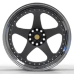 18 Inch Black Polished 5*120/114.3 Passenger Car Alloy Rims - Image 2