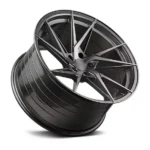 Aftermarket Matte Black 5 Holes Aluminum Alloy Car Wheel Rims with Beautiful Spokes - Image 4