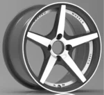 15inch Aluminum Rims Aftermarket Auto Wheel Spare Parts