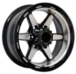Alloy Car Wheel 15/16inch Et0 6*139.7 Deep Dish Black Rim Forged Milling Monoblock Car Wheels - Image 2
