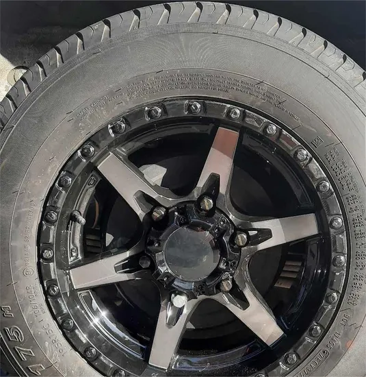 Alloy Car Wheel 15/16inch Et0 6*139.7 Deep Dish Black Rim Forged Milling Monoblock Car Wheels