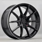 16-18 Inch 5X114.3/5X120 Black Machined Alloy Car Rims - Image 3