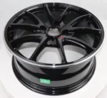 16-18 Inch 5X114.3/5X120 Black Machined Alloy Car Rims - Image 4