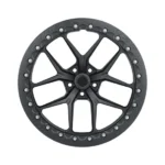 Forged 5-Hole Gold Chrome Aluminum Alloy Car Rims Wholesale
