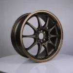Auto Parts Brozen Rims Golden Wheel Deep Concave Full Size Passenger Car Alloy Wheel Rims - Image 2