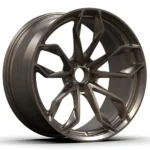 Auto Parts Car Wheels 19 Inch Customizable Monoblock Silver/Gold/Bronze Forged Alloy Rims