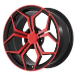 Auto-Parts Red Car Accessories Car Wheel Personalized Aluminum Car Alloy Rim Aluminum Alloy Wheels - Image 3