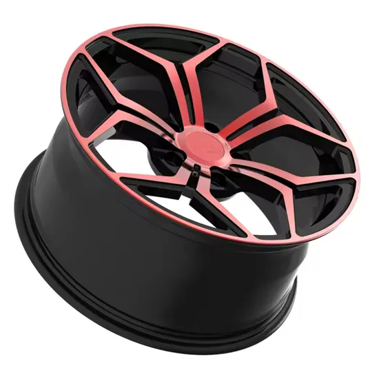 Auto-Parts Red Car Accessories Car Wheel Personalized Aluminum Car Alloy Rim Aluminum Alloy Wheels