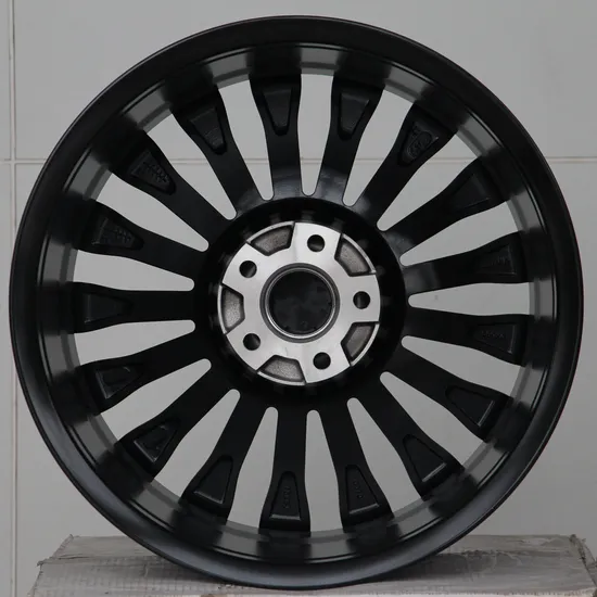 Beautiful 5 Holes 20 Inch Flow Formed Black Machined Car Wheel