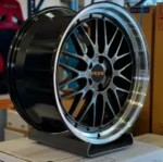 Black&Gold RS Lm01 Classic Japan 16 17 18inch 7j 8j Car Alloy Wheels - Image 2