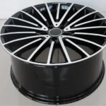 Black Machined 5 Holes Aluminum Alloy Car Wheel Rim