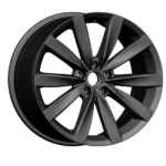Black Matte Black Replica Aluminum Alloy Car Wheel 5 Holes Wheel Rims for Cars - Image 3